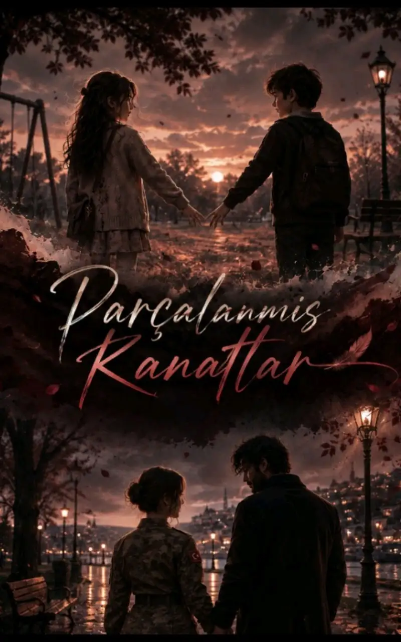 Parçalanmış Kanatlar kitap kapağı