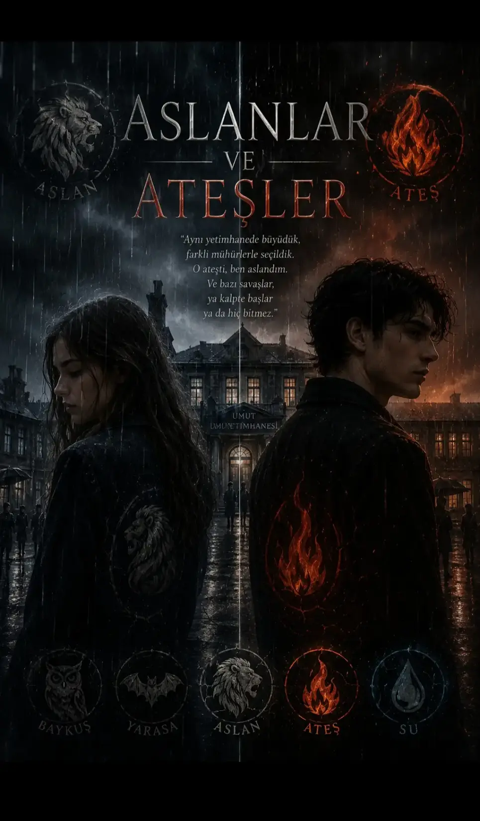 ASLANLAR VE ATEŞLER — Uwu Kizi