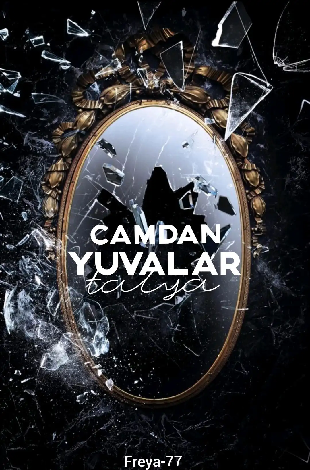CAMDAN YUVALAR / GERÇEK AİLEM kitap kapağı