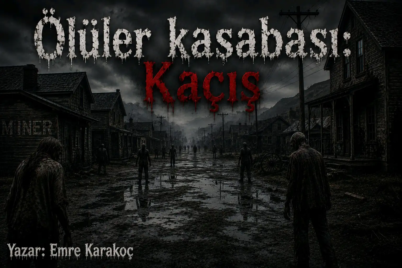 Ölüler kasabası: Kaçış kitap kapağı