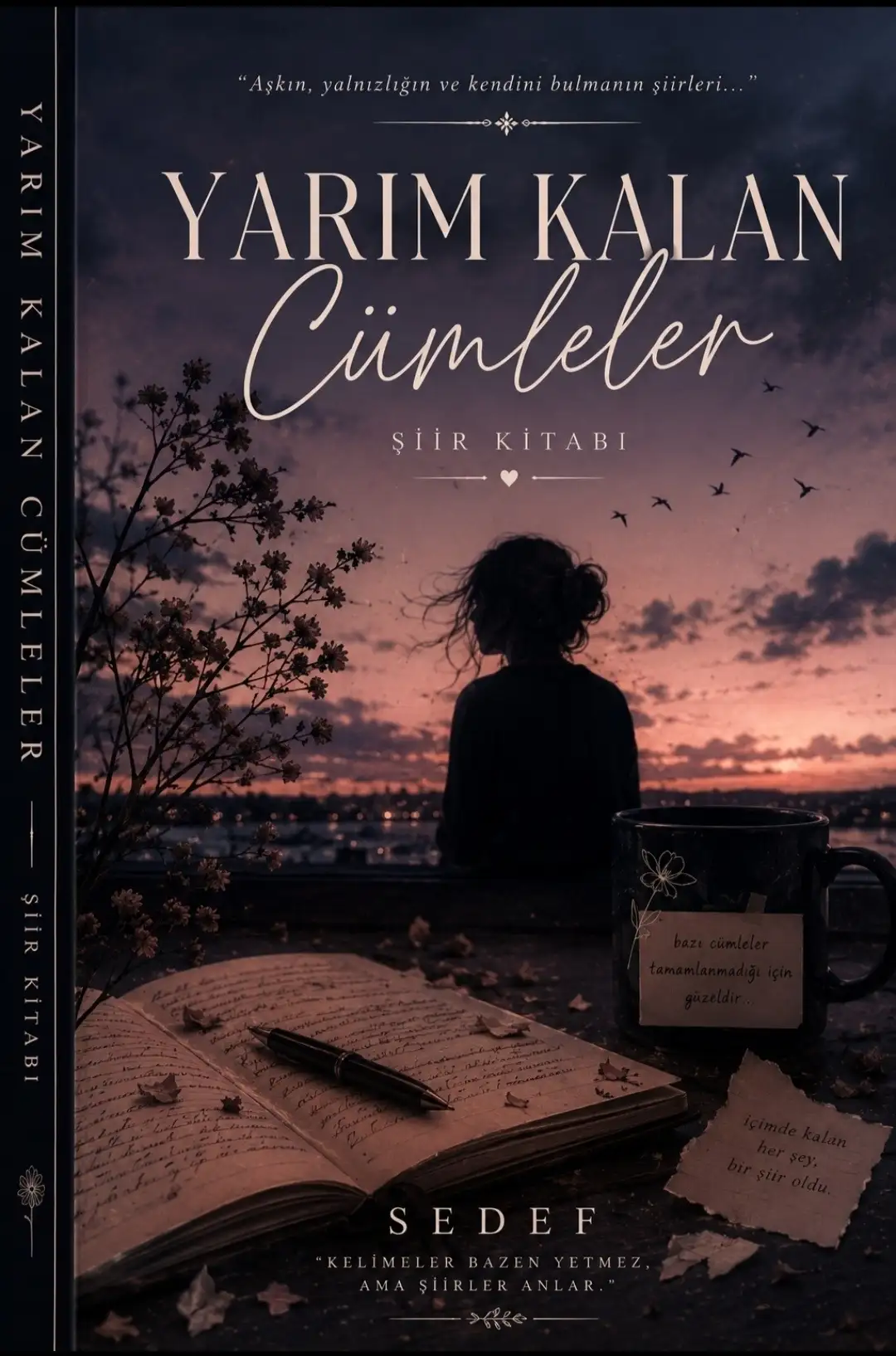 Yarım kalan cümleler kitap kapağı