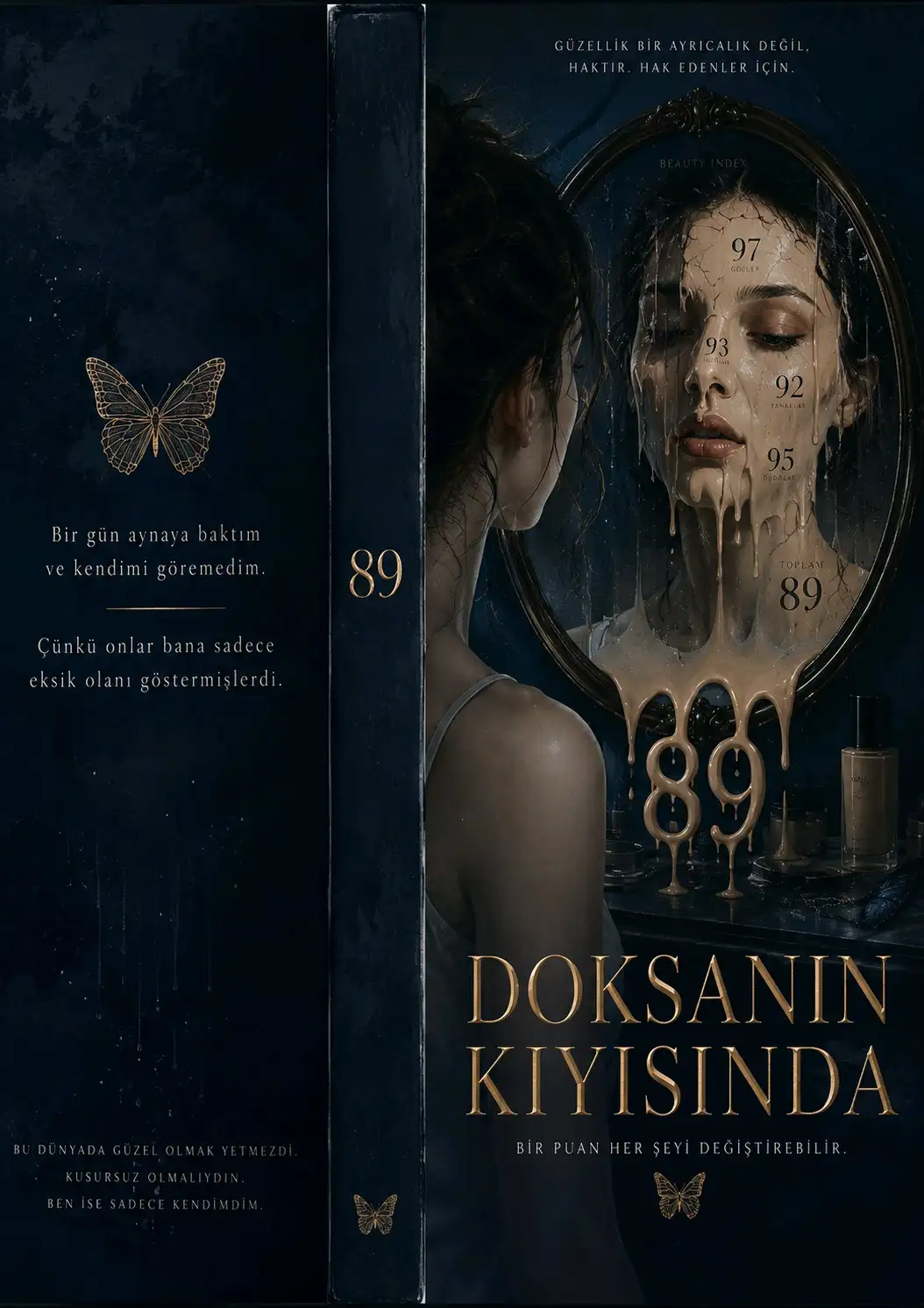 Doksanın Kıyısında kitap kapağı
