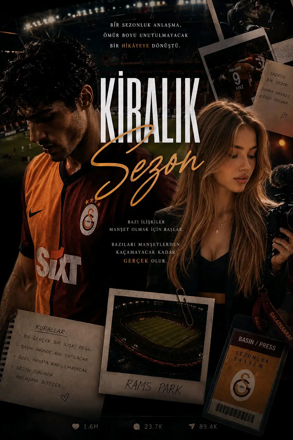 KİRALIK SEZON kitap kapağı