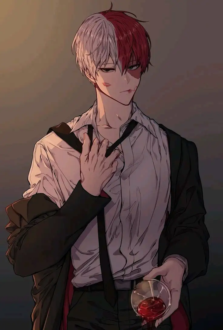 Villain Todoroki X Reader kitap kapağı