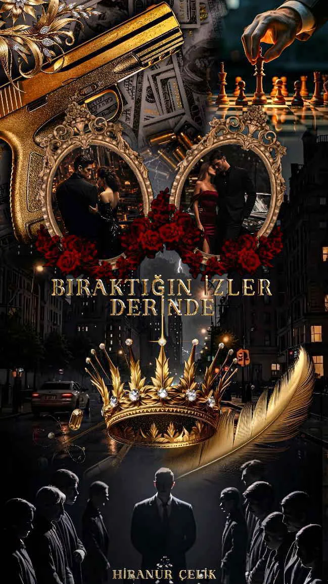 BIRAKTIĞIN İZLER DERİNDE kitap kapağı