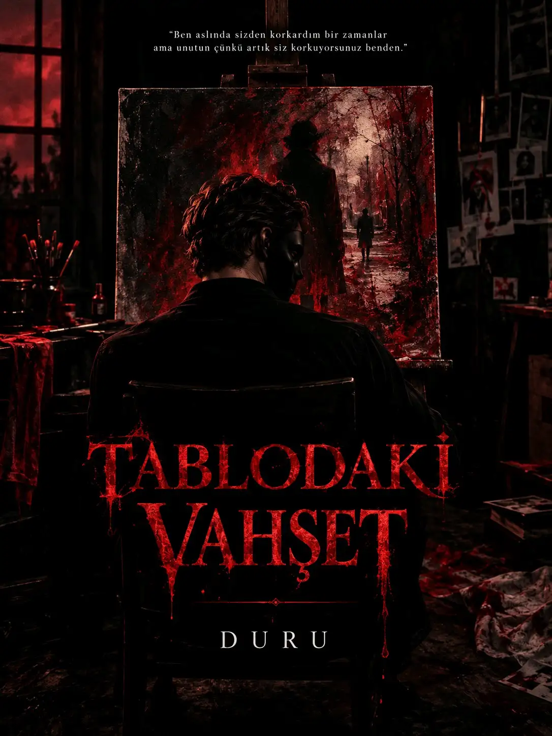 Tablodaki Vahşet kitap kapağı