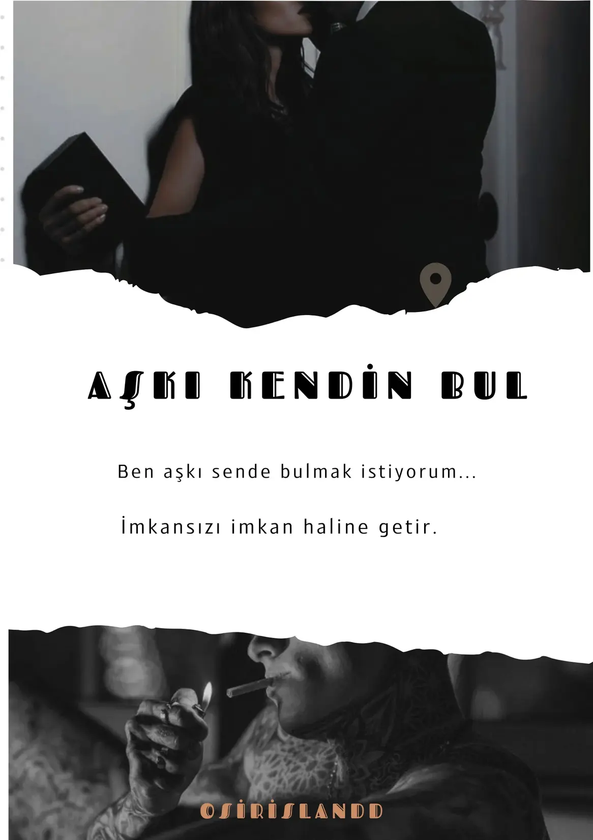 Aşkı kendin bul kitap kapağı
