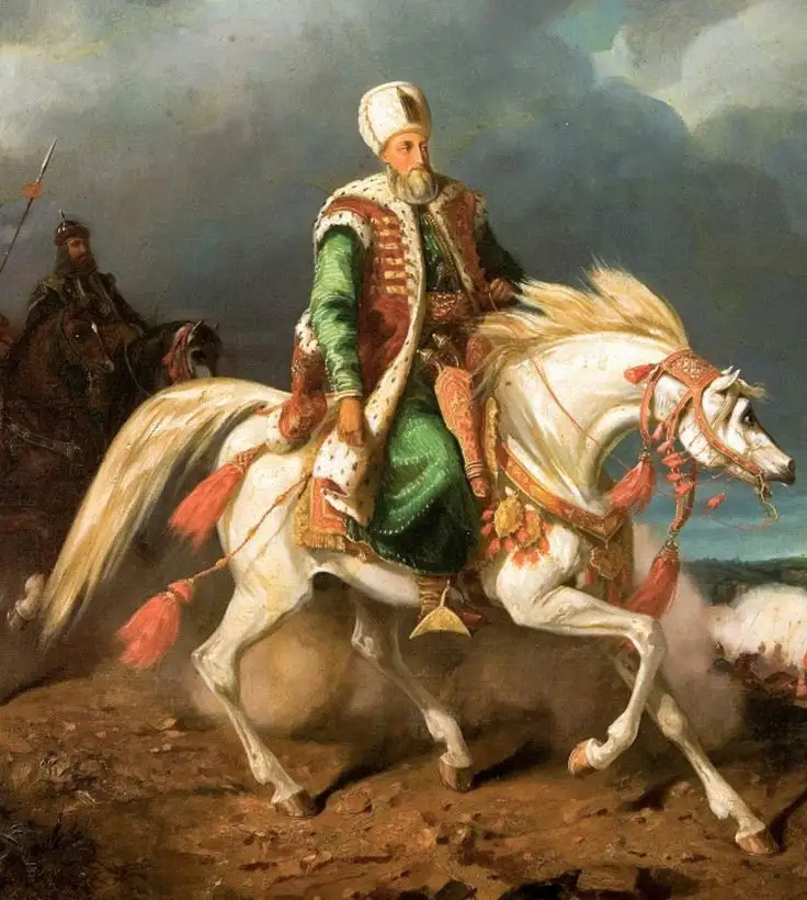 Kanuni Sultan Süleymanın Hayatı kitap kapağı