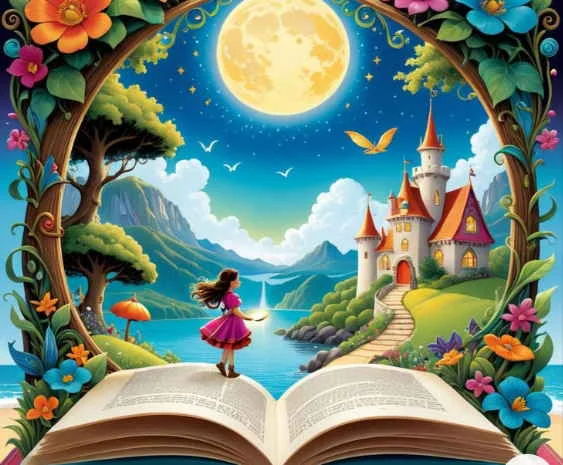 Masal diyarı kitap kapağı