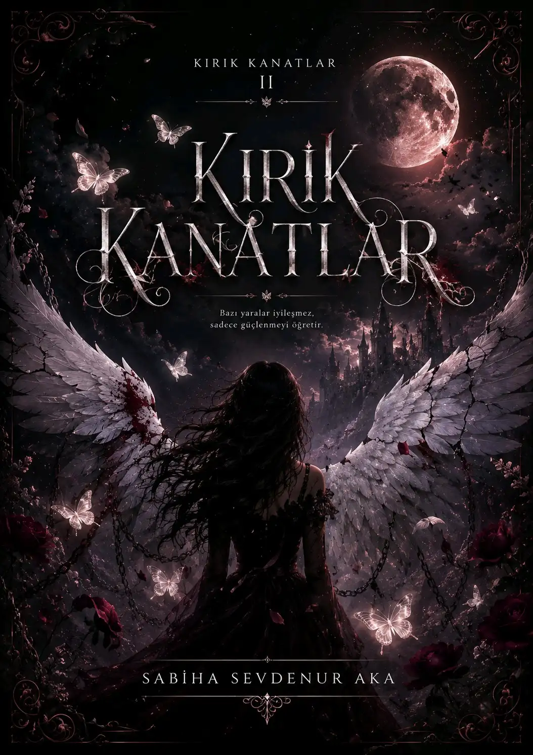 Kırık kanatlar 2 kitap kapağı