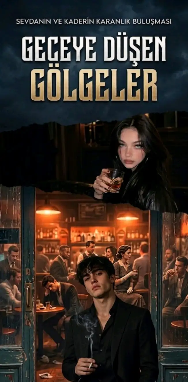 GECEYE DÜŞEN GÖLGELER kitap kapağı
