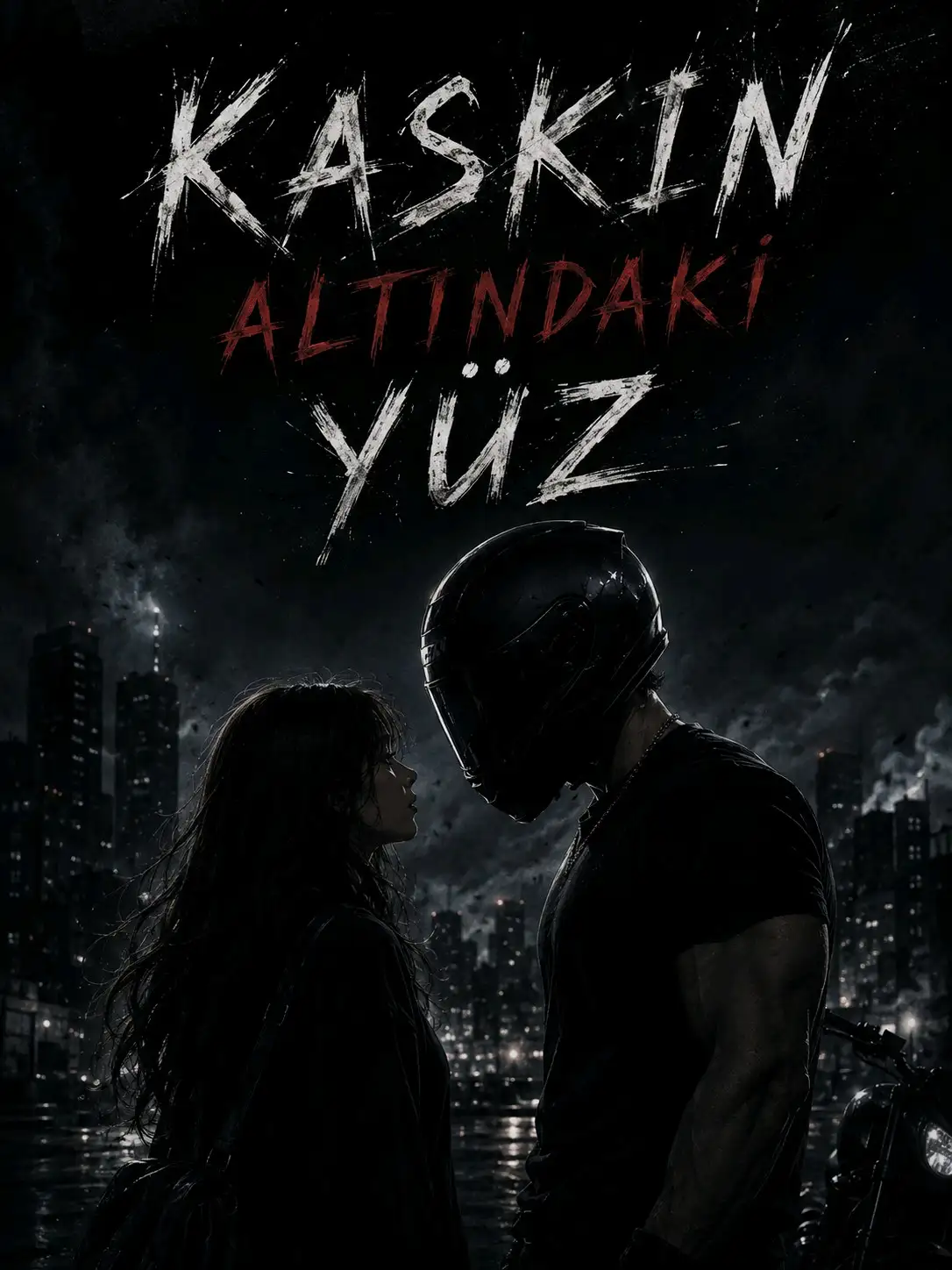 Kaskın altındaki yüz kitap kapağı