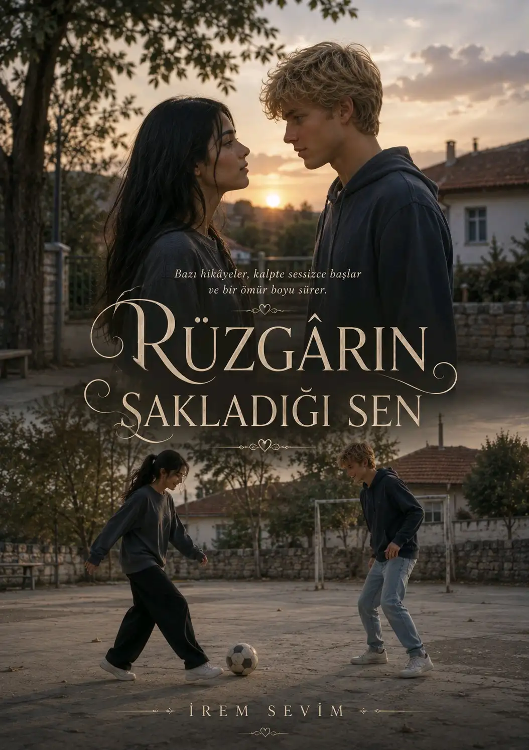 Rüzgarın sakladığı sen kitap kapağı