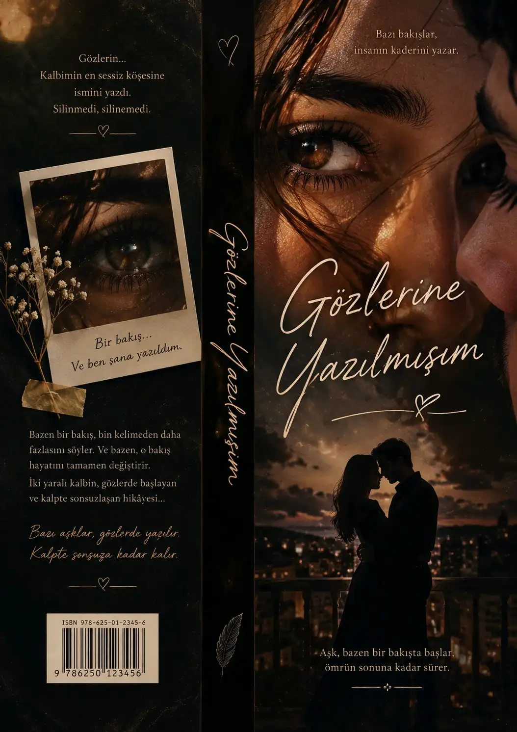 Gözlerine Yazılmışım kitap kapağı