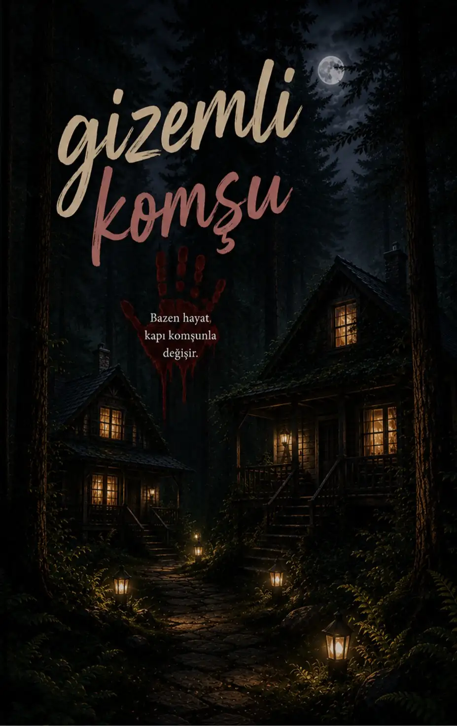 Gizemli komşu 👻 kitap kapağı