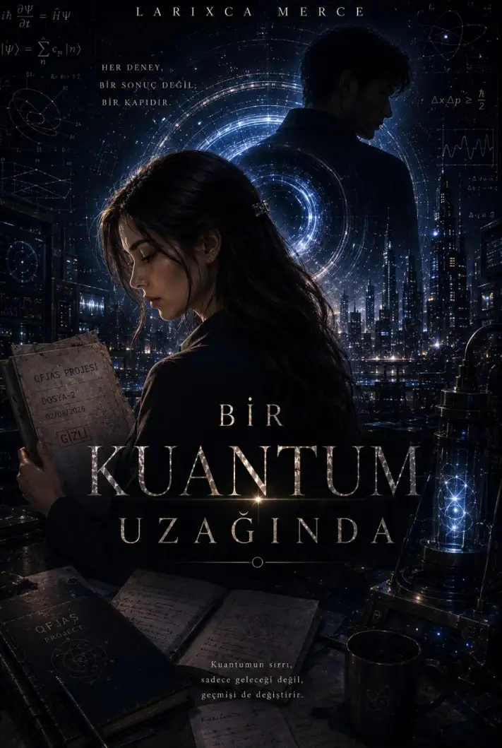 BİR KUANTUM UZAĞINDA kitap kapağı