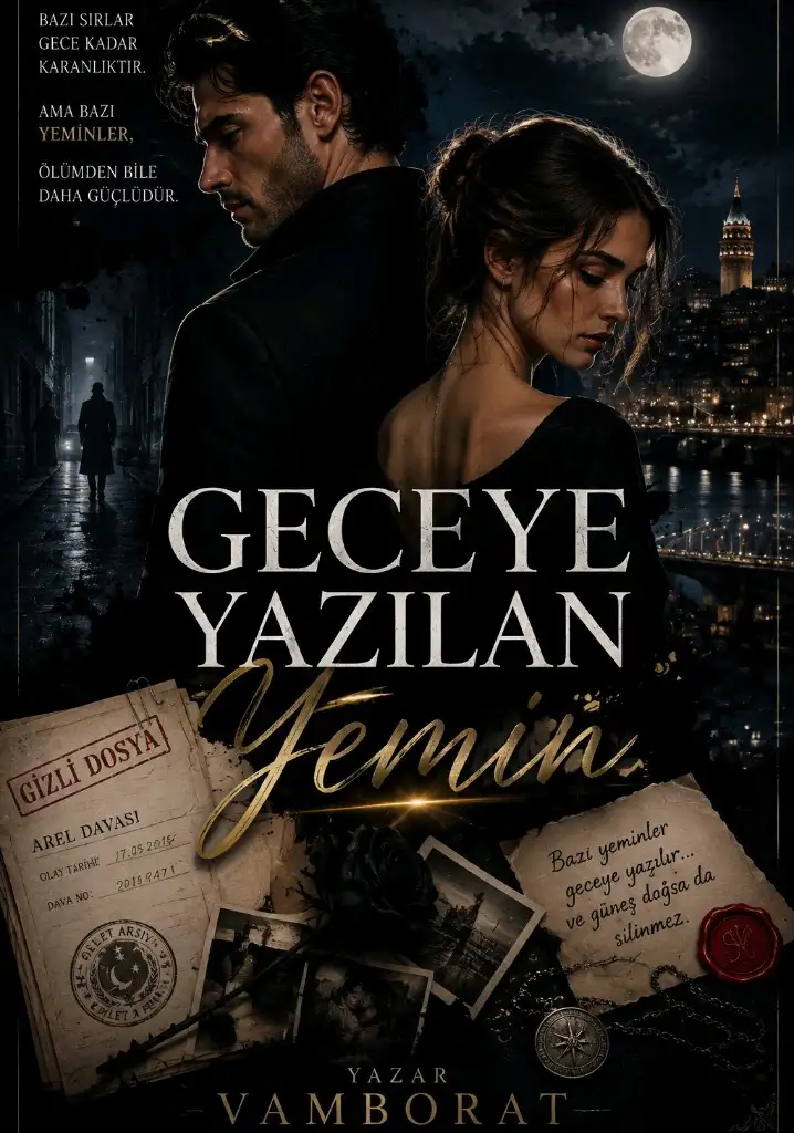 Geceye Yazılan Yemin kitap kapağı