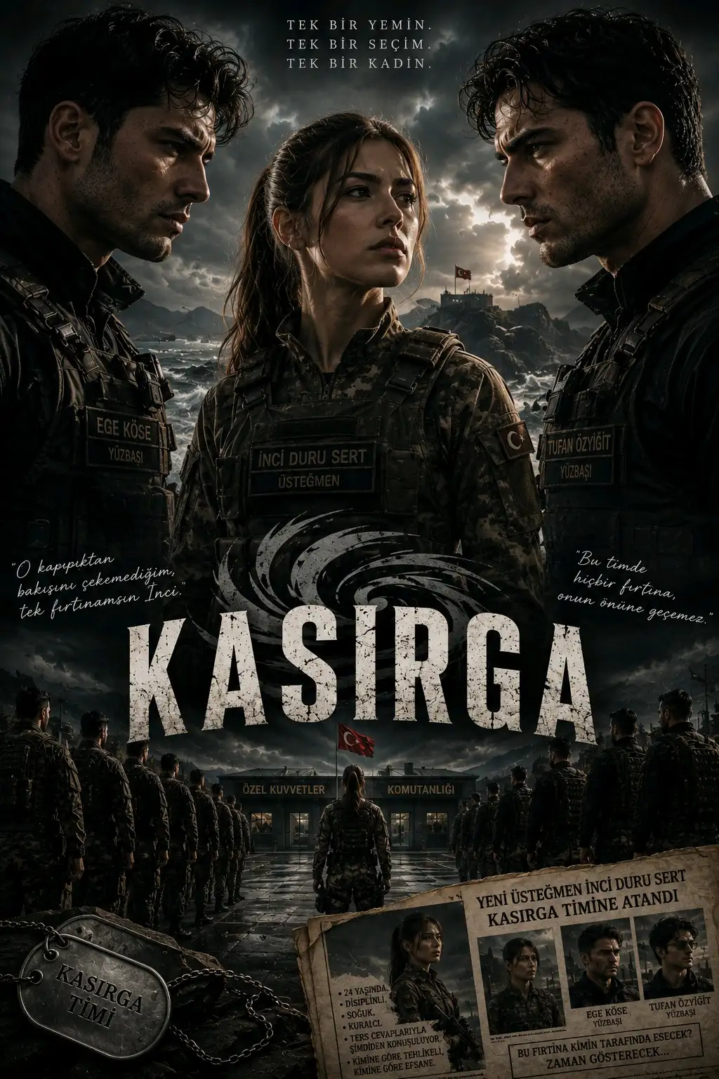 Kasırga kitap kapağı