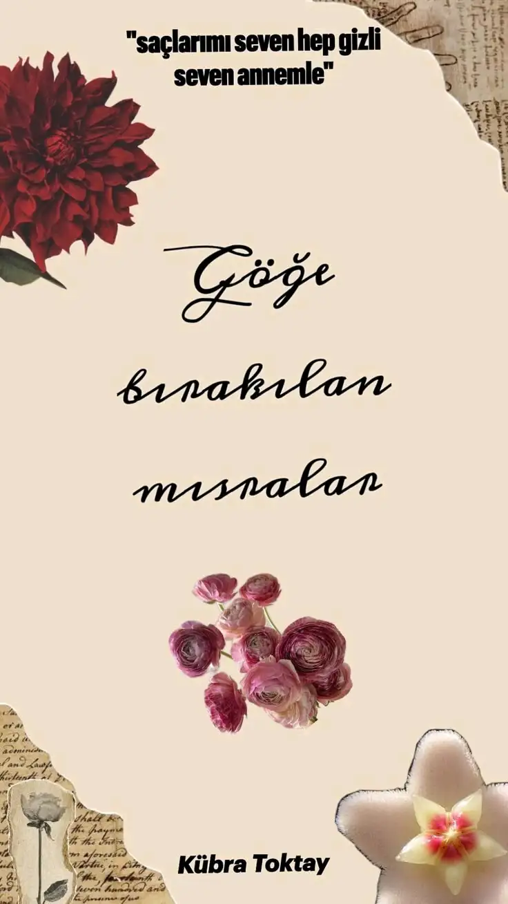 göğe bırakılan mısralar kitap kapağı