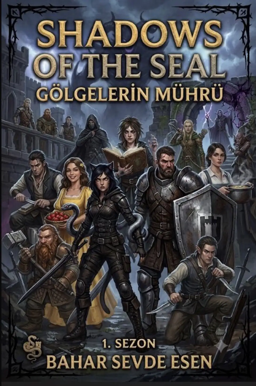 SHADOWS OF THE SEAL:GÖLGELERİN MÜHRÜ kitap kapağı