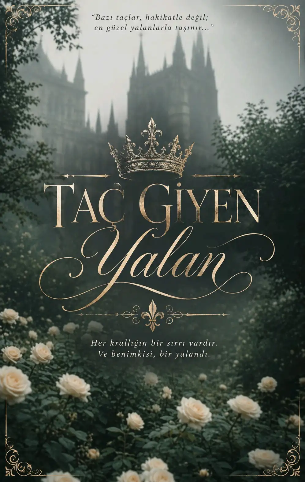 Taç Giyen Yalan kitap kapağı