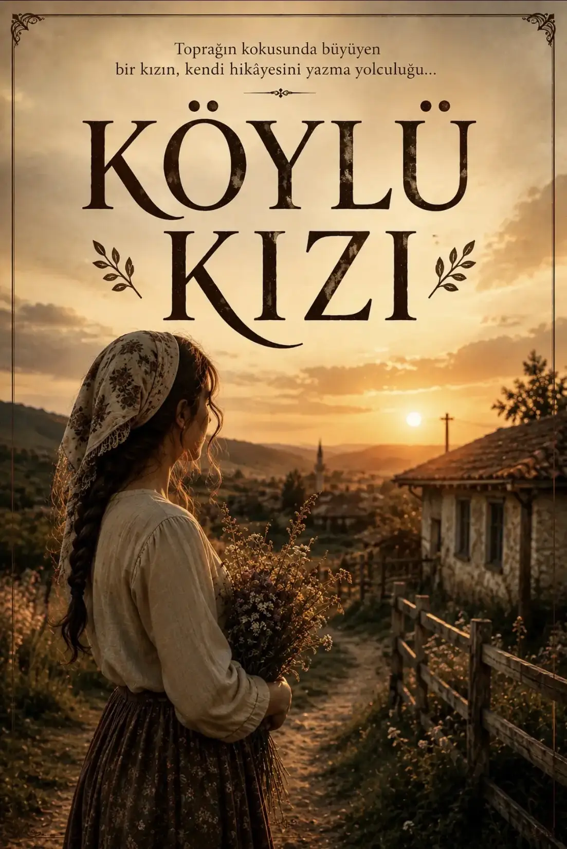 Köylü kızı kitap kapağı