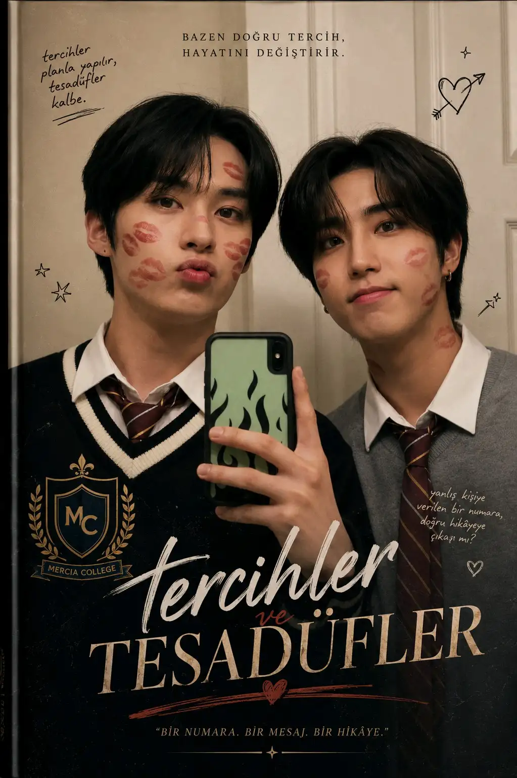 TERCİHLER ve TESADÜFLER kitap kapağı