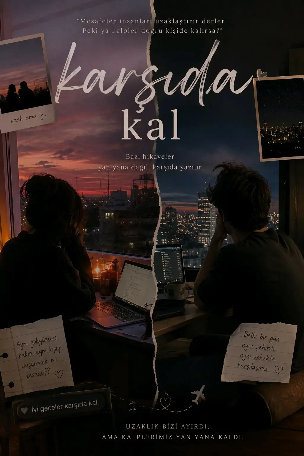 Karşımda kal kitap kapağı