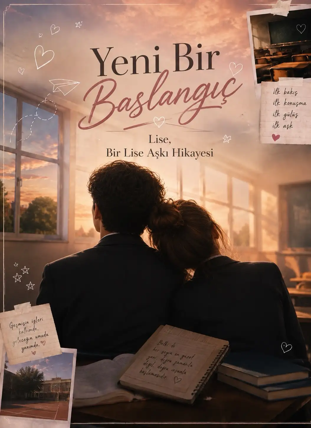 Lise Yeni Bir Aşk Başlangıcı kitap kapağı