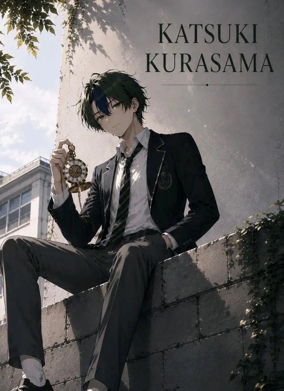 Katsuki Kurasama kitap kapağı