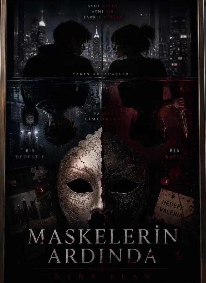 Maskelerin Ardında kitap kapağı