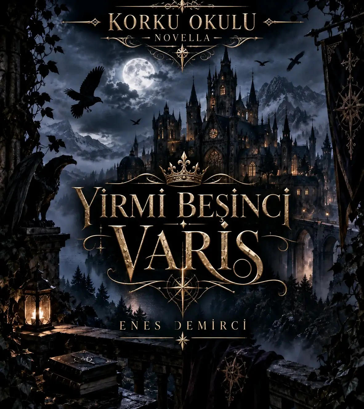 Korku okulu novella :  Yirmi Beşinci Vâris — Enes T. Demirci  ⚔️