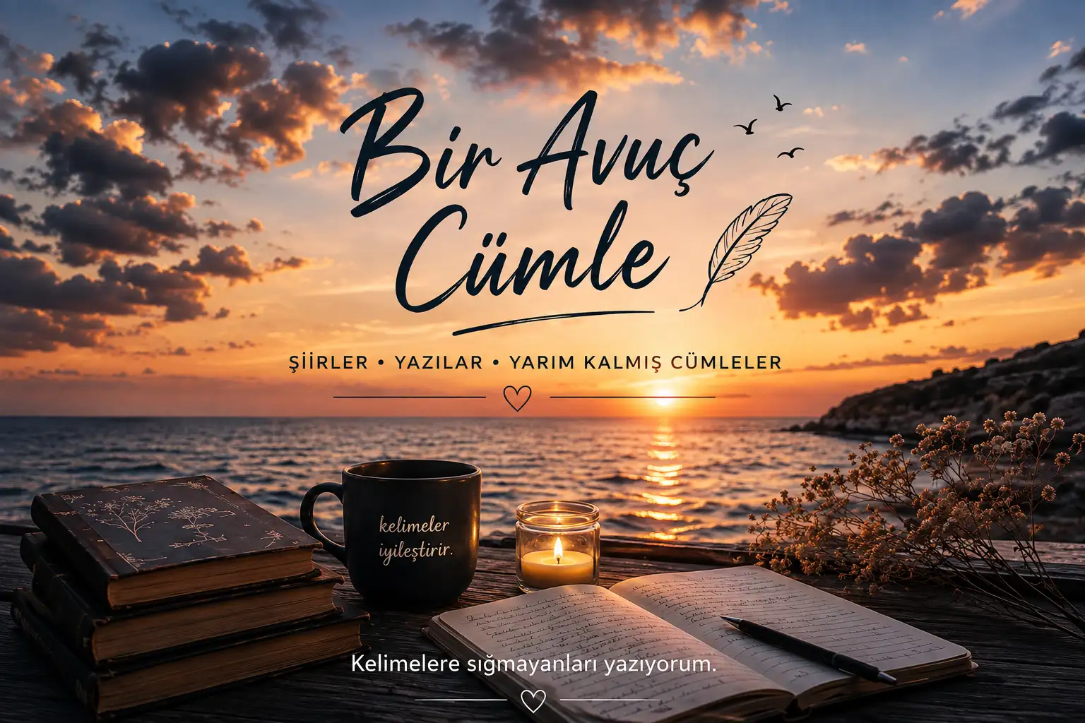 Bir Avuç Cümle — Bir avuç cümle /Yazar