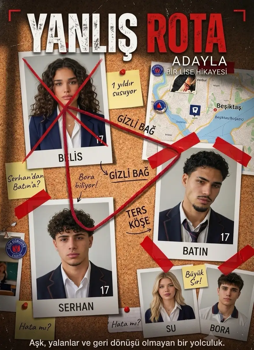 Yanlış Rota kitap kapağı