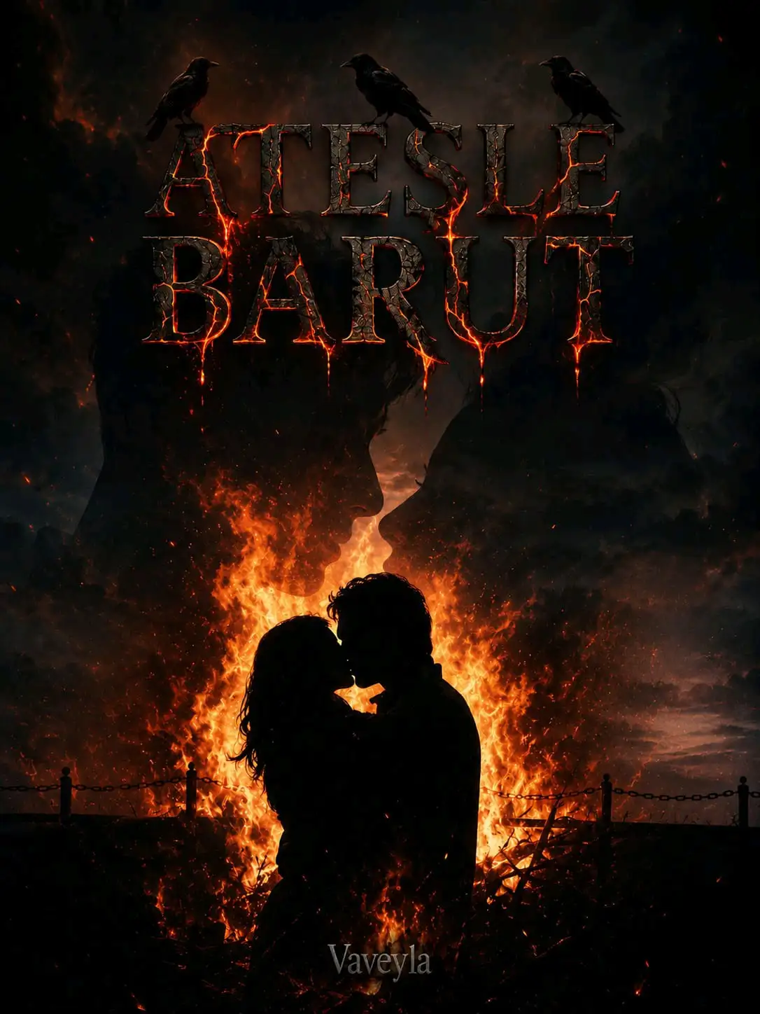 ATEŞLE BARUT kitap kapağı