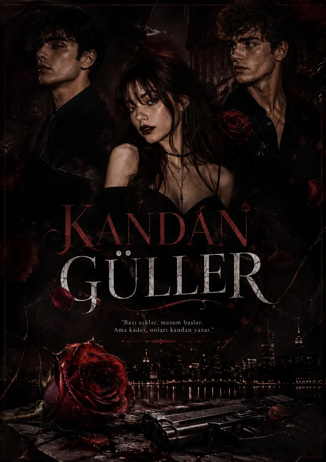 KANDAN GÜLLER kitap kapağı