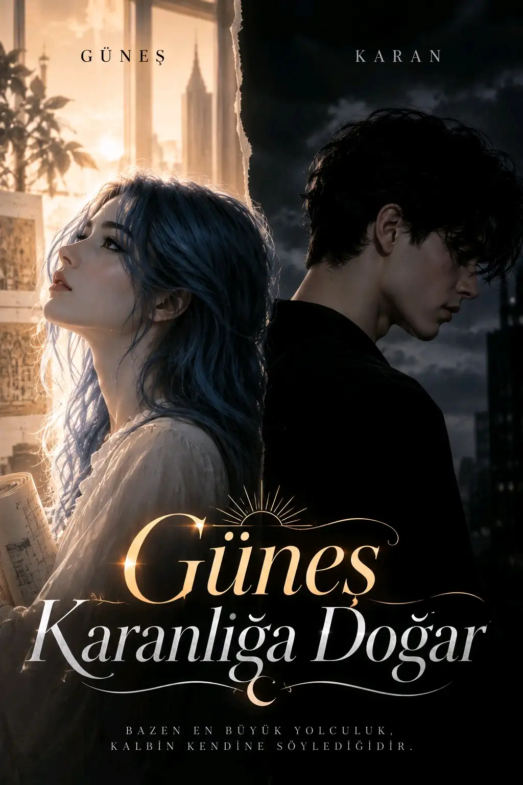 Güneş Karanlığa Doğar kitap kapağı