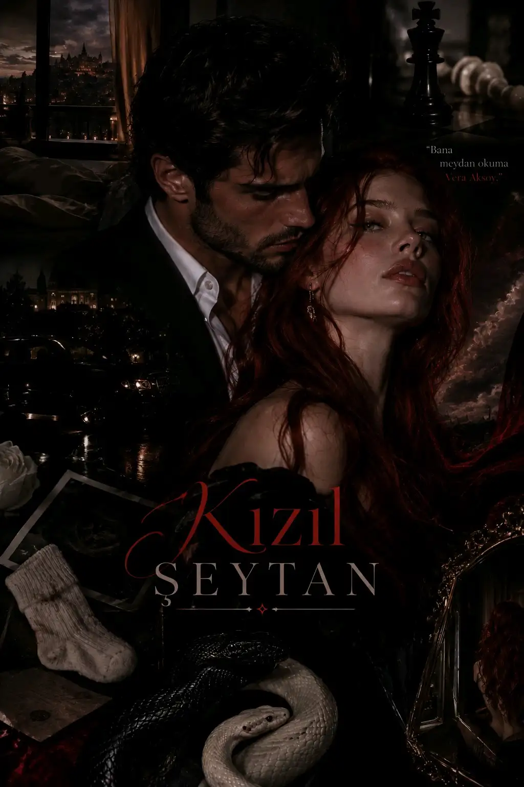 Kızıl şeytan kitap kapağı