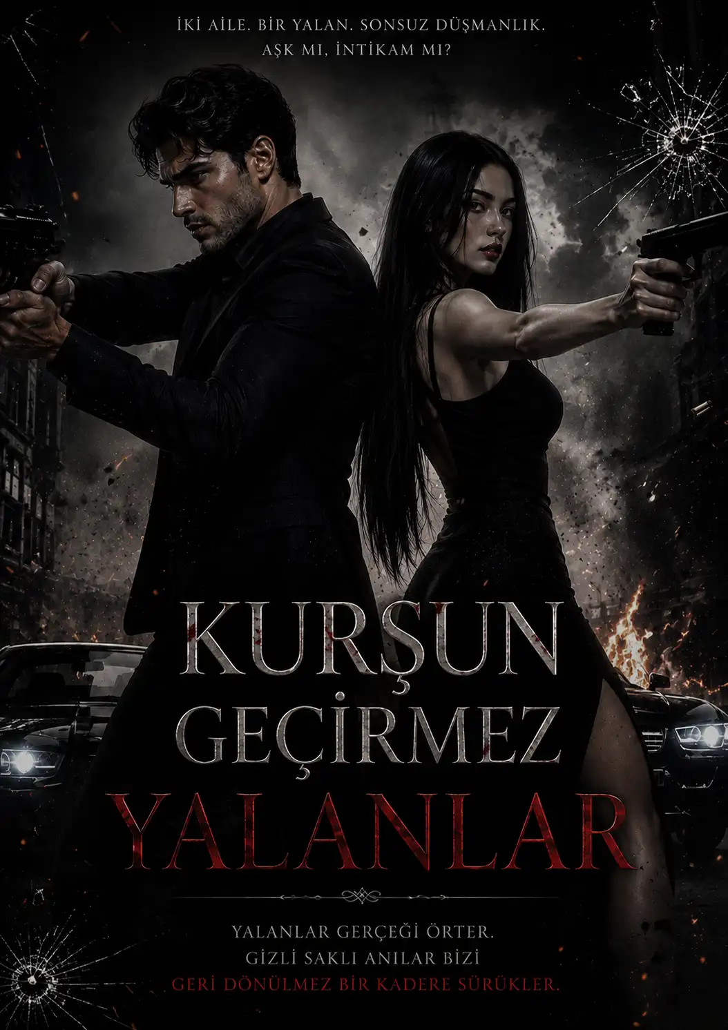 Kurşun geçirmez yalanlar kitap kapağı
