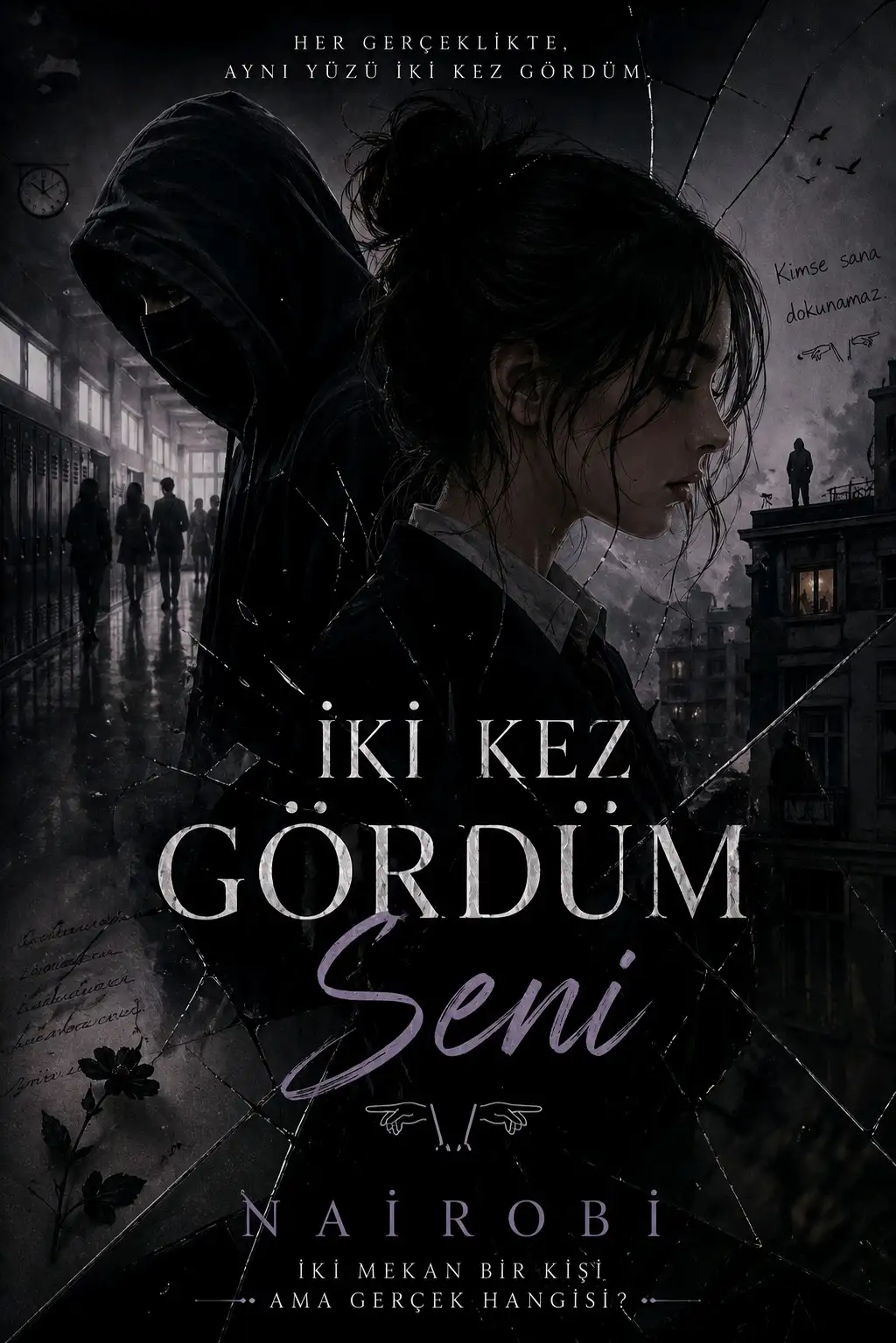 İKİ KEZ GÖRDÜM SENİ kitap kapağı