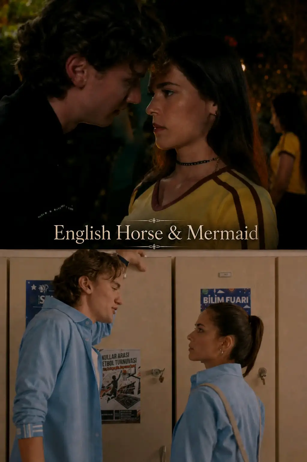 English Horse & Mermaid kitap kapağı