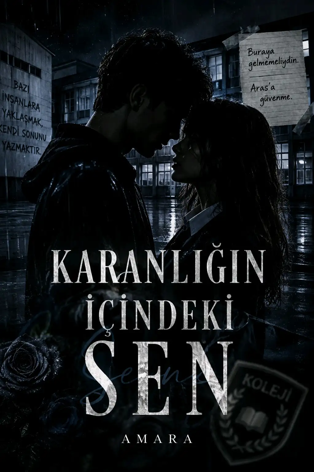KARANLIĞIN İÇİNDEKİ SEN kitap kapağı