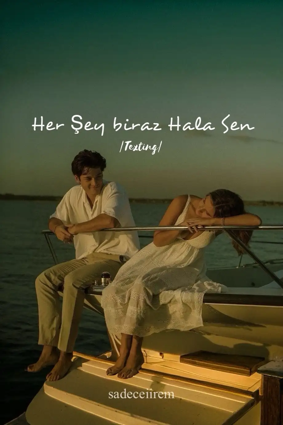 Her şey biraz hala sen kitap kapağı