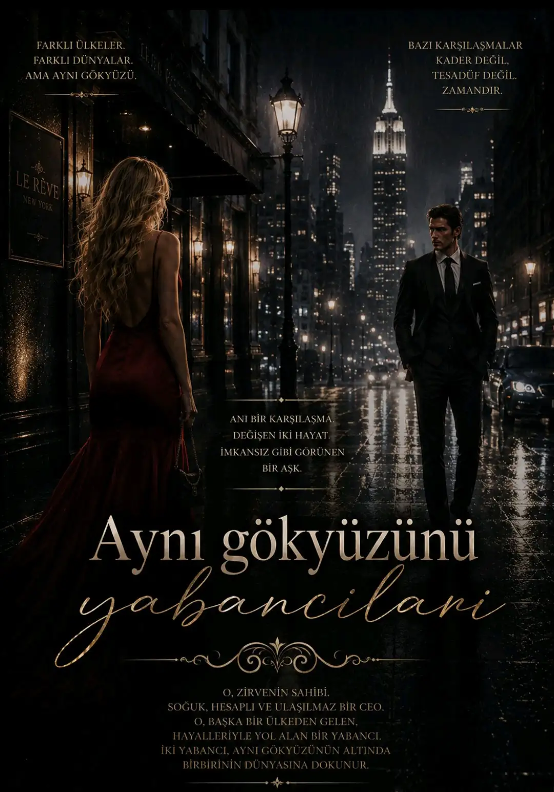Aynı gökyüzünün yabancıları kitap kapağı