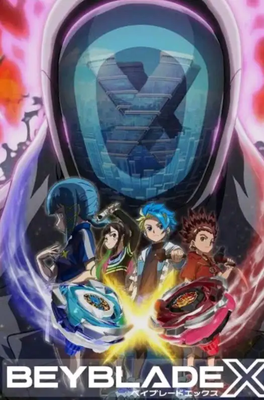 Beyblade x kitap kapağı