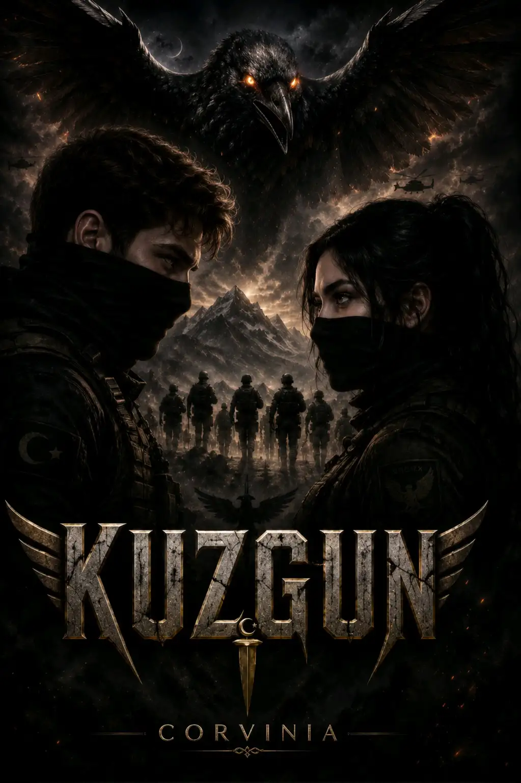 KUZGUN kitap kapağı