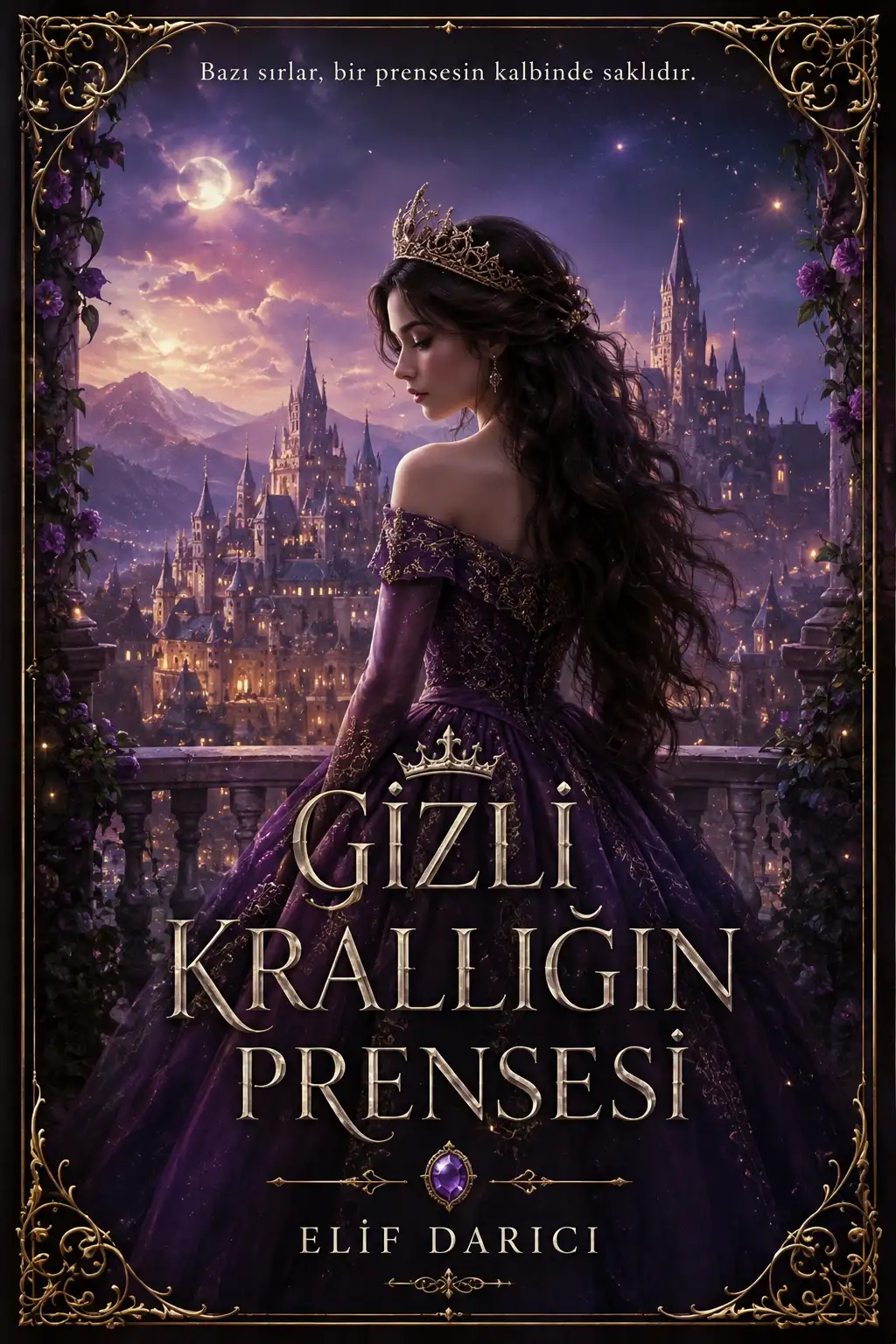 Krallığın gizli prensesi kitap kapağı