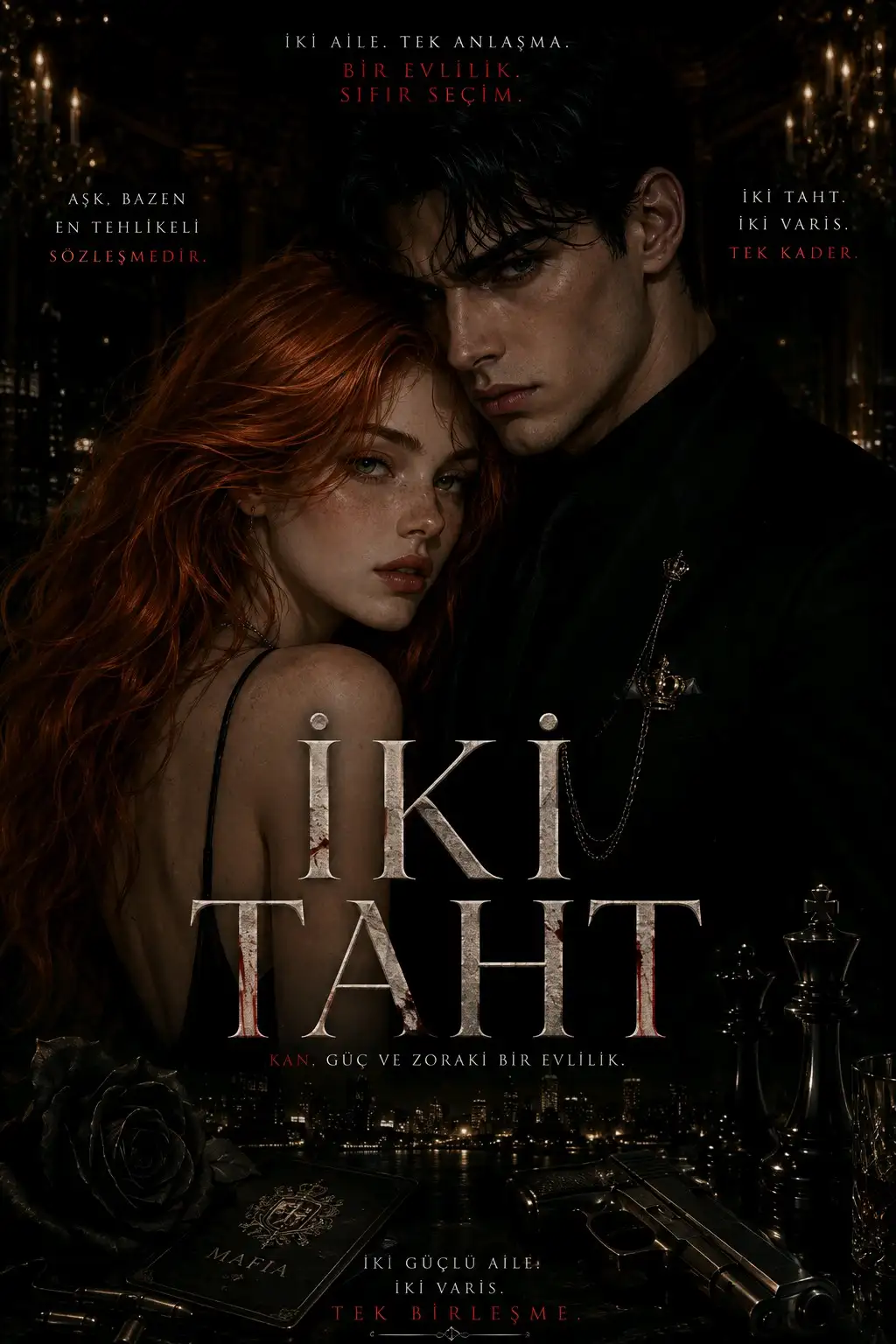 iki taht kitap kapağı