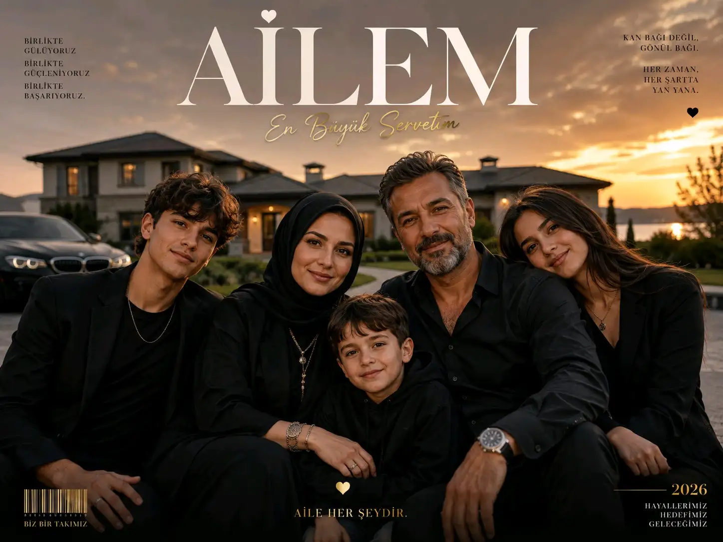 Bizim aile kitap kapağı