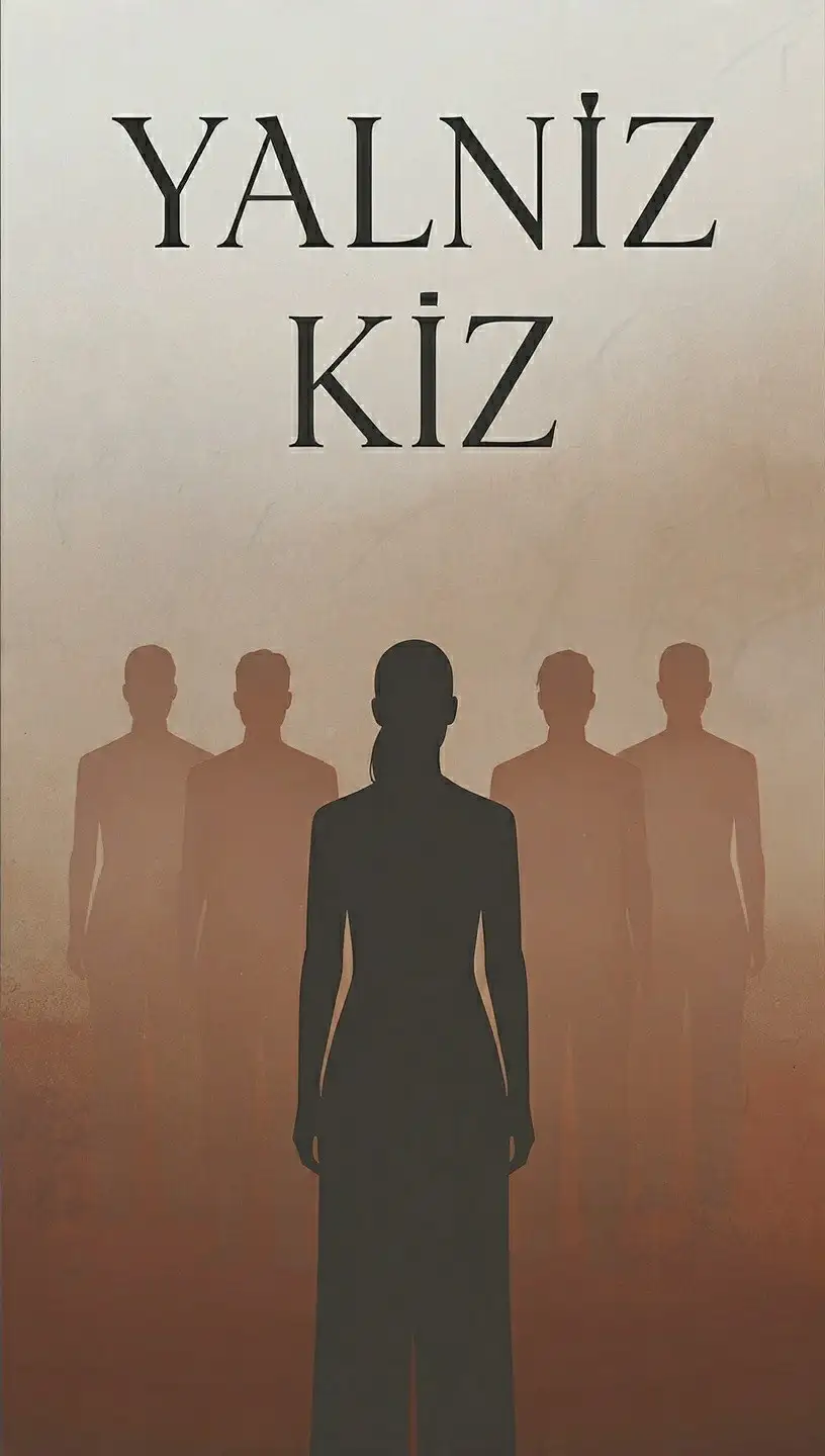 Yanlız kız kitap kapağı